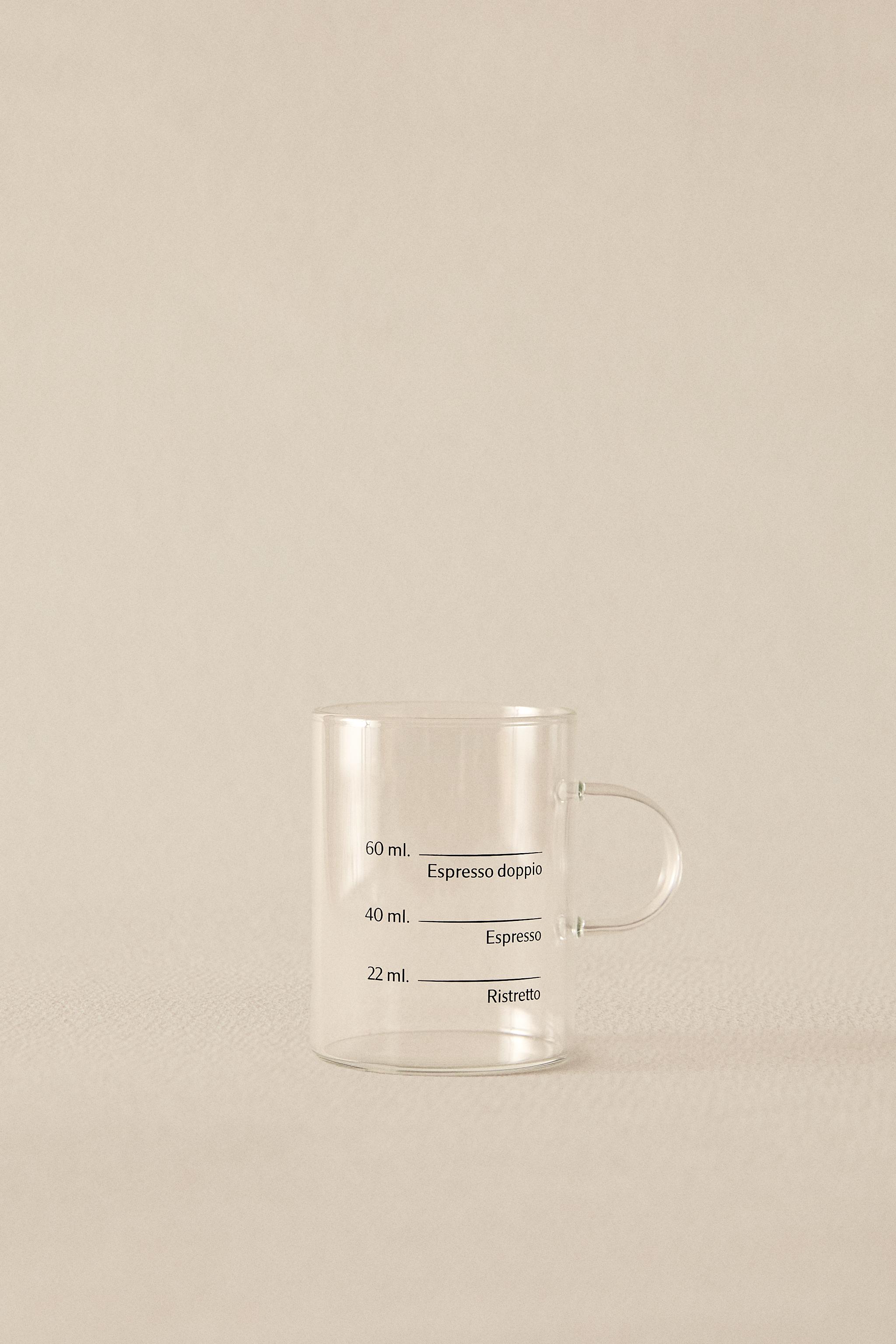 BOROSILICATE GLASS MUG WITH SILK SCREEN